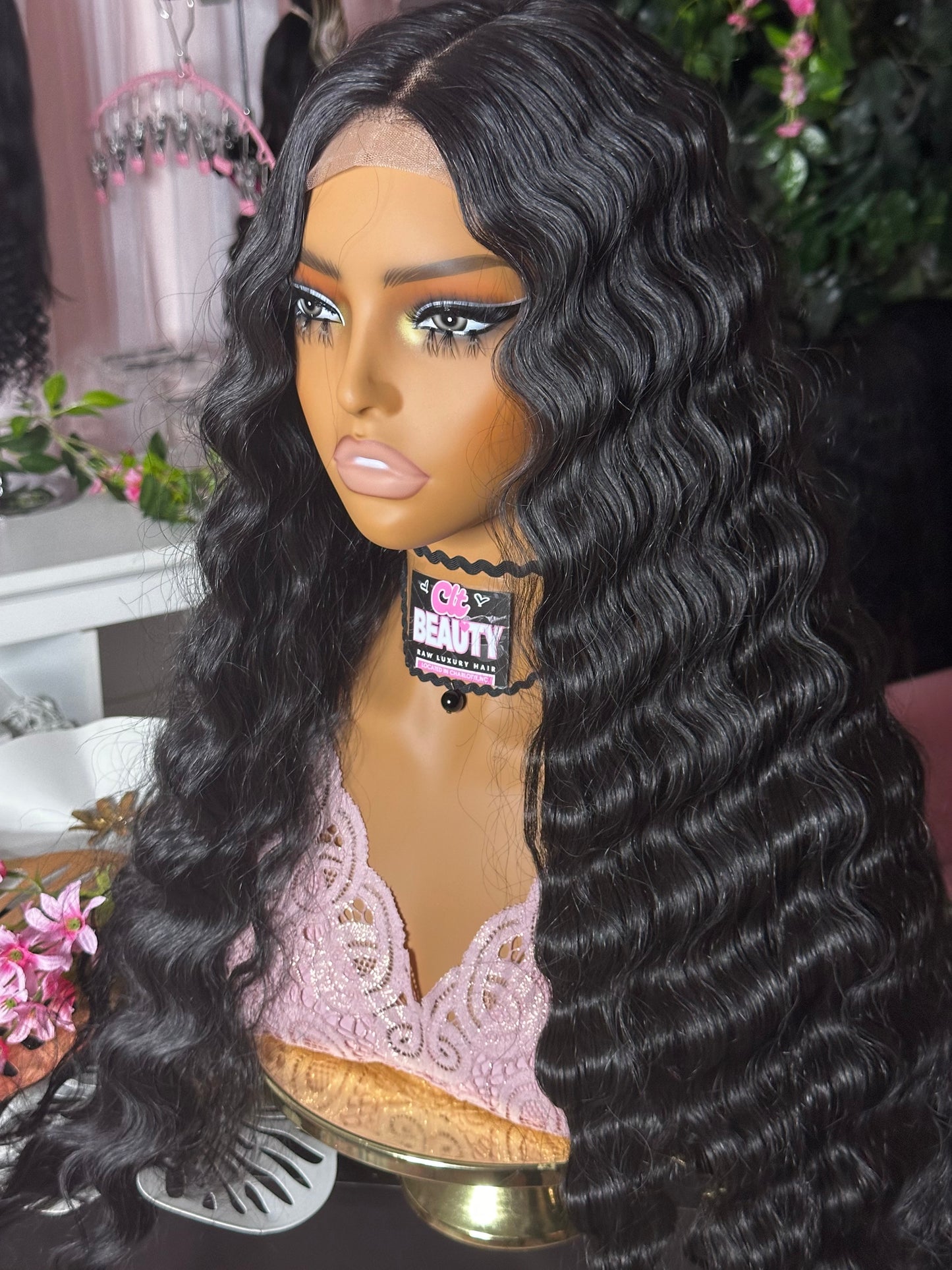 CLT Beauty HD Lace Frontal Wig - Passion Wave 30"