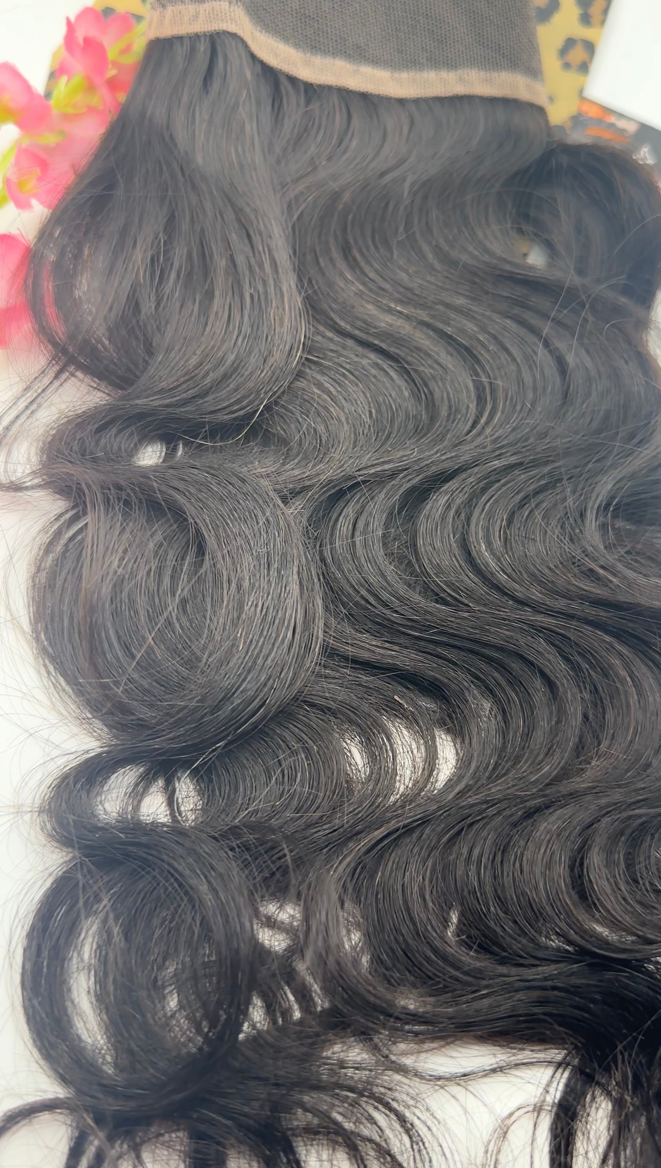 CLT Beauty® 13x4 HD Frontal, Human Hair Frontal - pre plucked pre bleached 20"