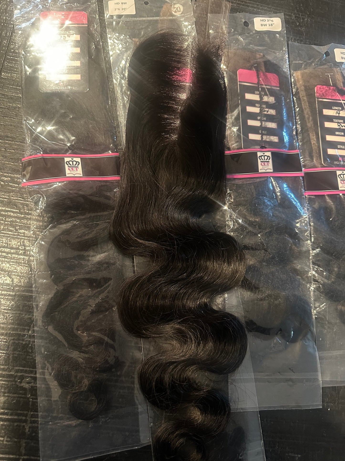 CLT Beauty® 2x6" Lace Closures