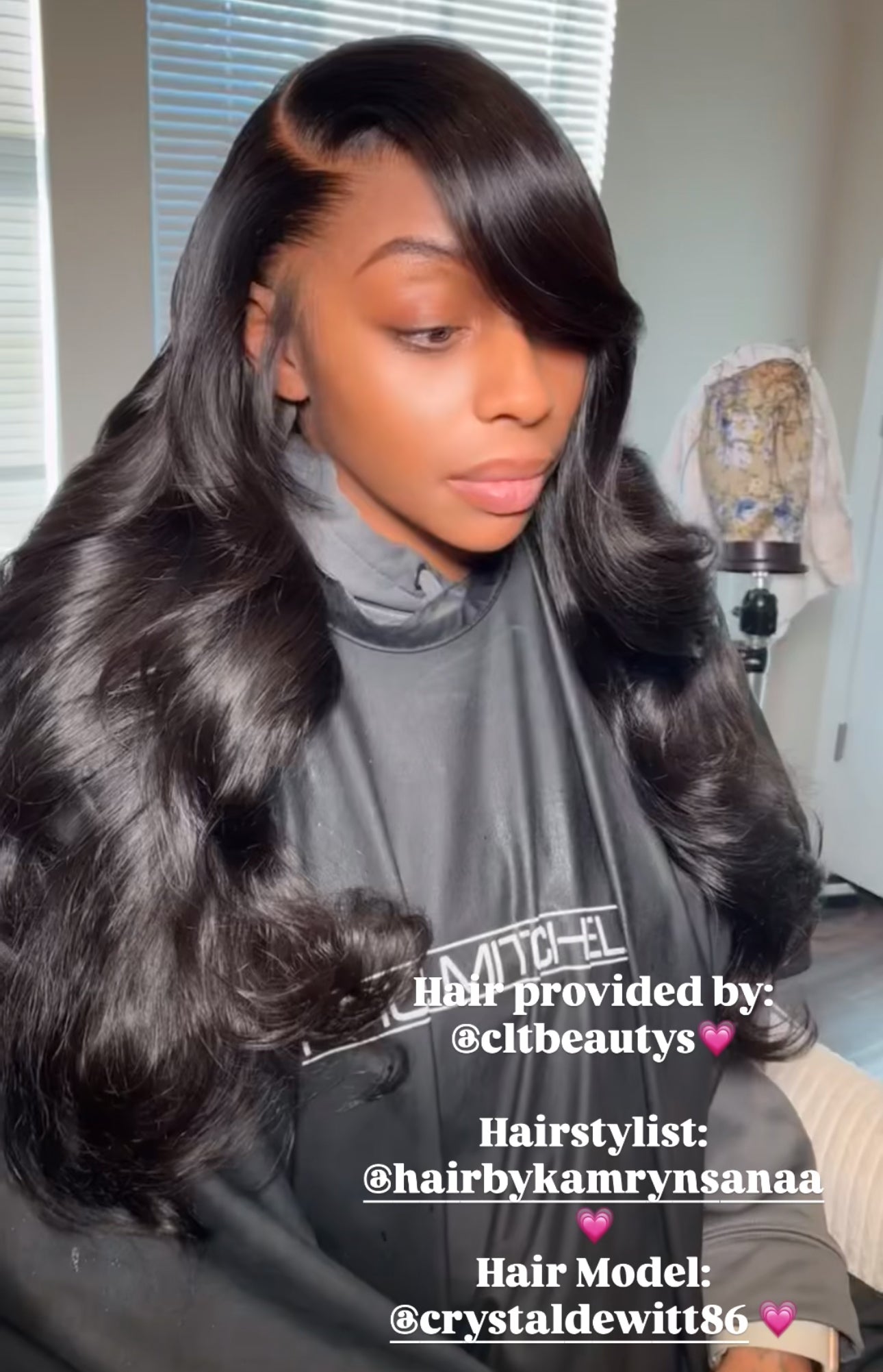 CLT Beauty HD Lace Human Hair Wig, Body Wave Natural 13x4 Frontal Wig, 250% Density, pre plucked and bleached lace knots