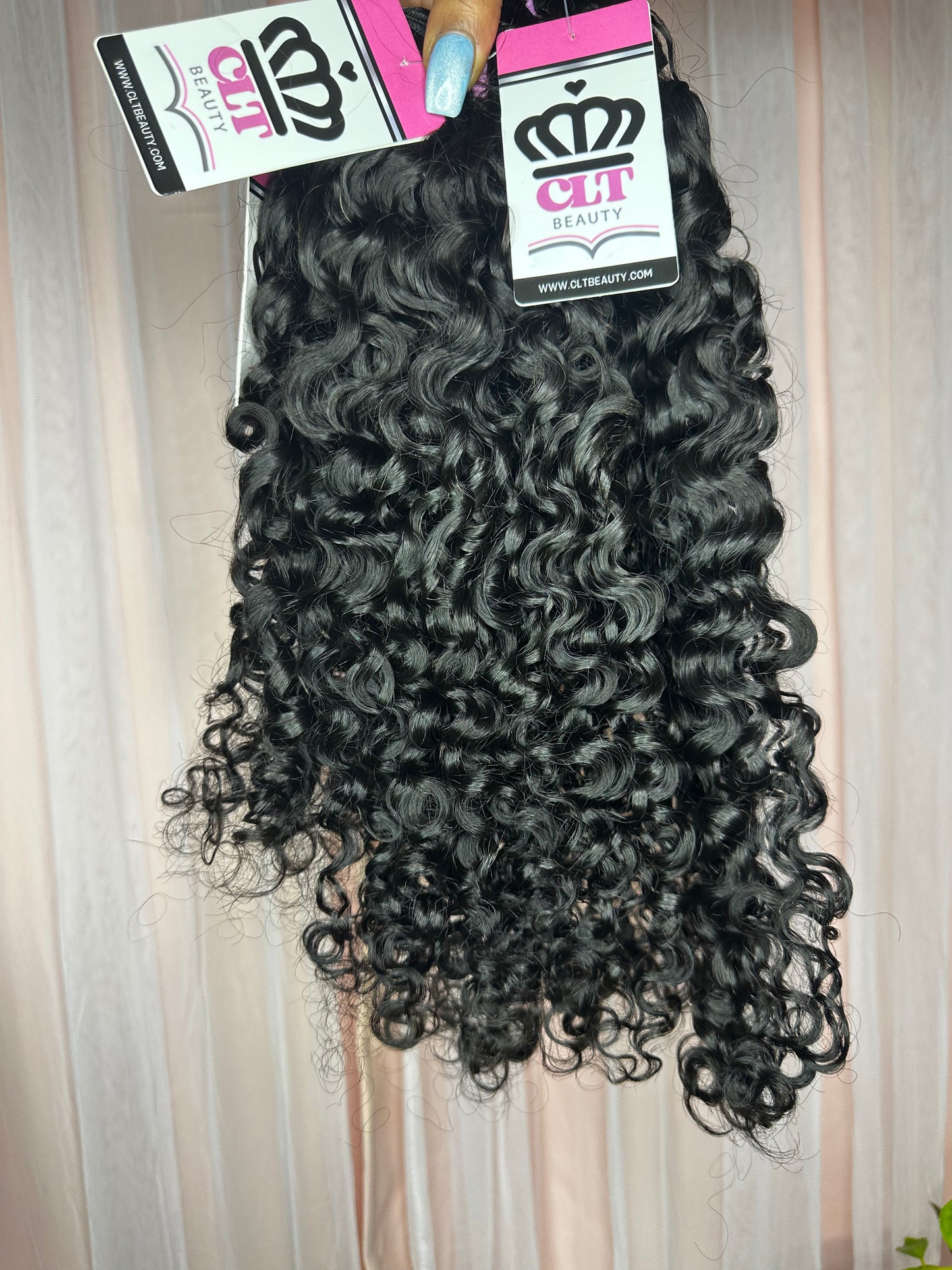 Shop CLT Beauty Burmese Curly Virgin Hair Bundles