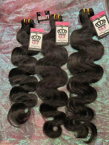 Shop CLT Beauty: Virgin Hair Bundles -3pc Bodywave