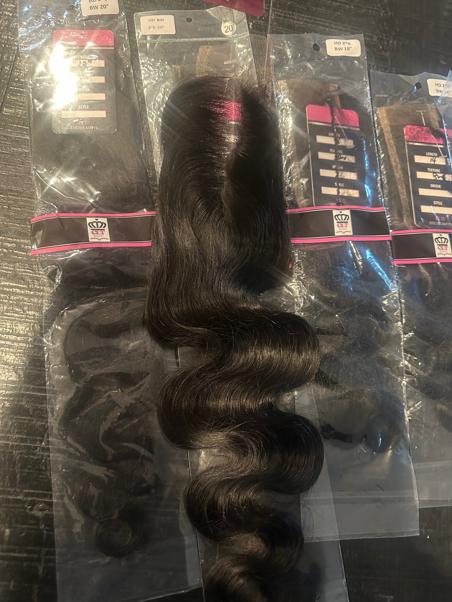 CLT Beauty® 2x6" Lace Closures