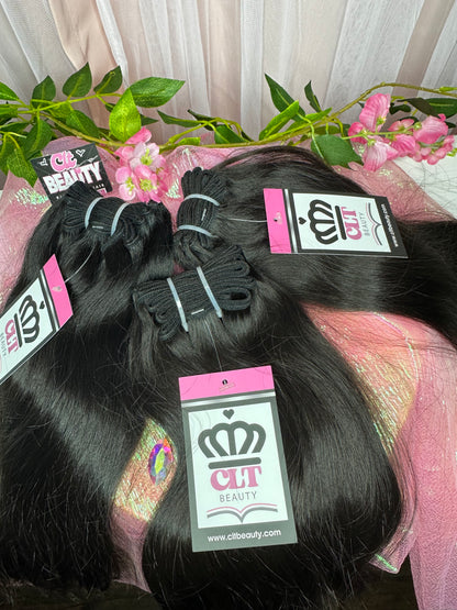 100% Raw Indian South Double Drawn Hair - 1 Bundle