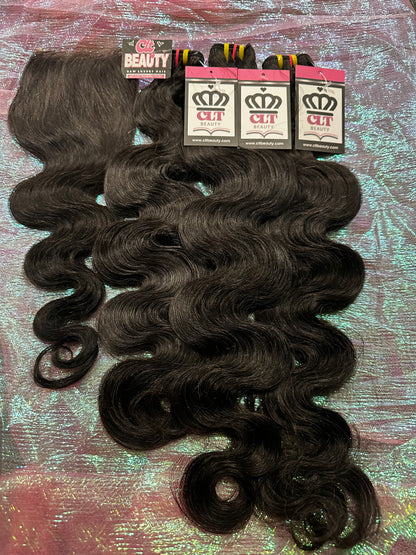 Shop CLT Beauty: Virgin Hair Bundles -3pc Bodywave