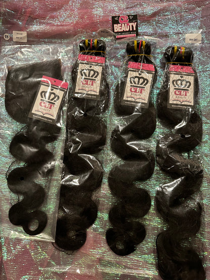 Shop CLT Beauty: Virgin Hair Bundles -3pc Bodywave