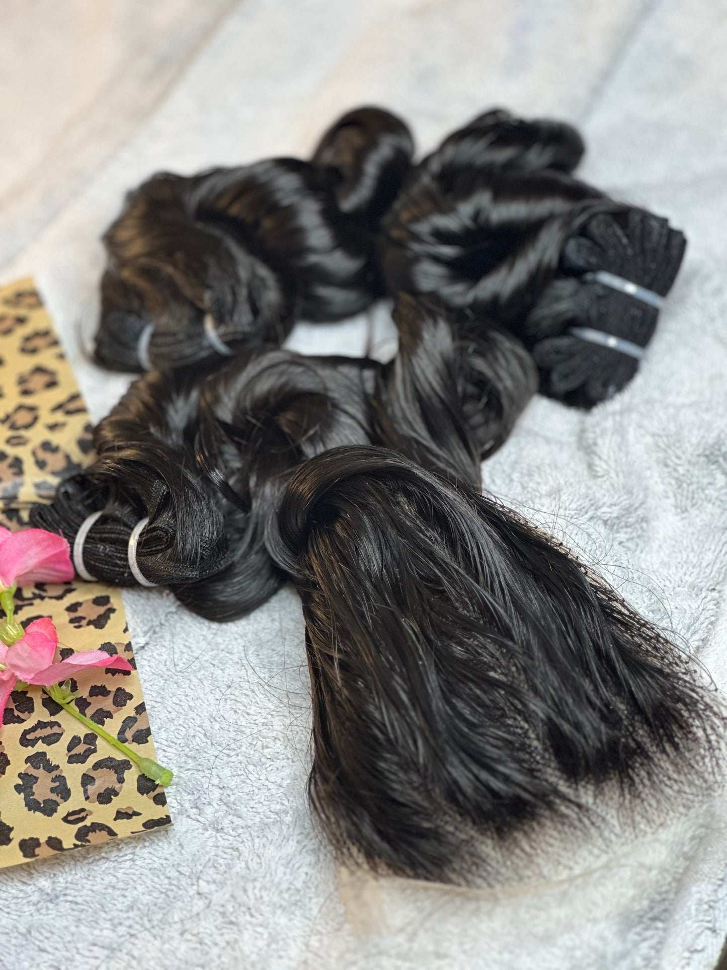 100% Raw Indian South Double Drawn Hair - 1 Bundle