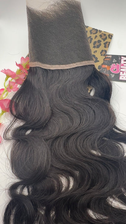 CLT Beauty® 13x4 HD Frontal, Human Hair Frontal - pre plucked pre bleached 20"