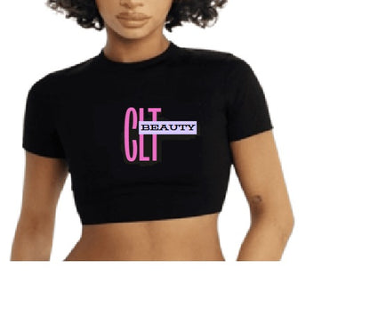 Support The Brand - CLT Beauty® Cropped T-shirt