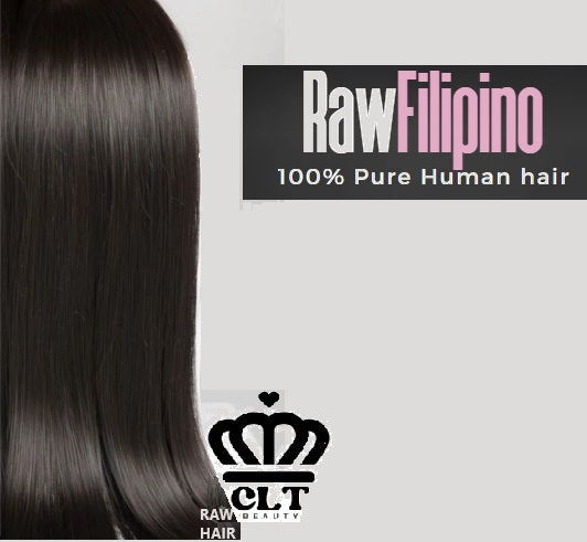 Shop 100% Raw Authentic Filipino Hair, Unprocessed Human Hair -1 bundle