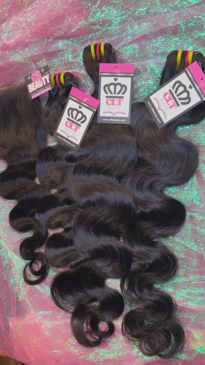 Shop CLT Beauty: Virgin Hair Bundles -3pc Bodywave