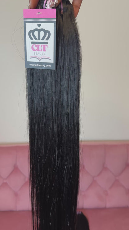 100% Raw Vietnamese Straight Double Drawn Hair - 1 Bundle