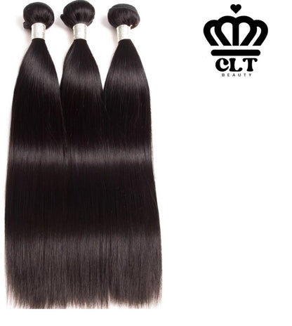 Shop CLT Beauty: Virgin Hair Bundles -3pc Straight