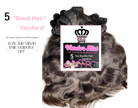 Vendor List: 5 Ultimate Hair Vendors